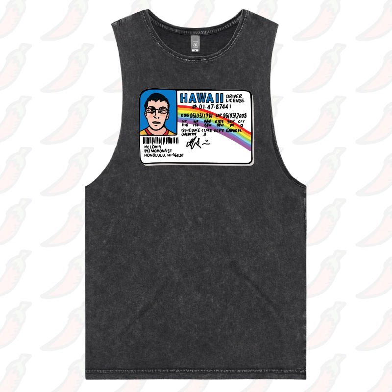 S / Black / Large Front Design McLovin ๐ค๐ โ Tank