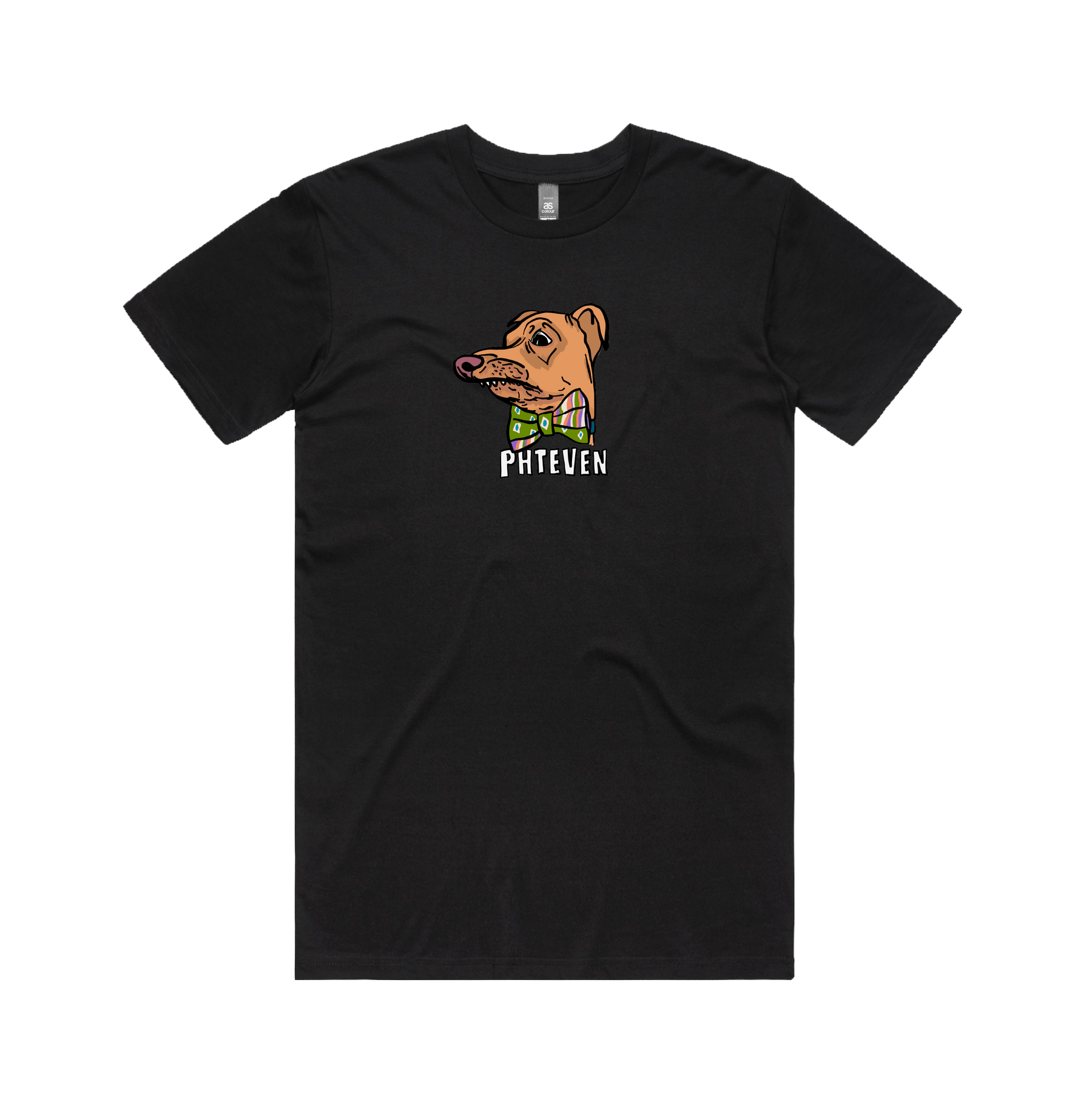 S / Black / Large Front Design Phteven Good Boy 🐶 - Men's T Shirt