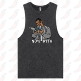 S / Black / Large Front Design Tyson Now Kith ๐๏ธ โ Tank