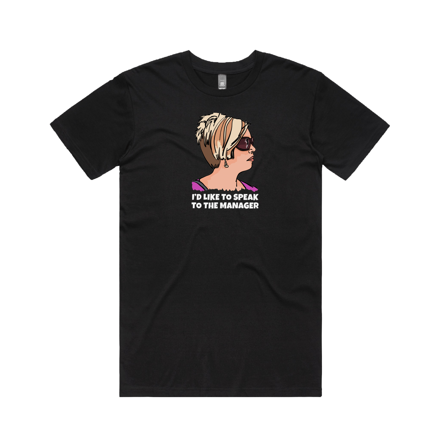 S / Black / Large Front Design Unleash the Karen ๐ค - Men's T Shirt