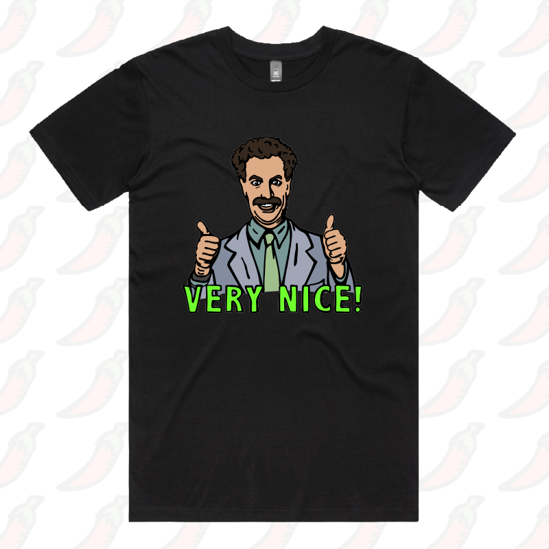 S / Black / Large Front Design VERY NICE ๐- Men's T Shirt