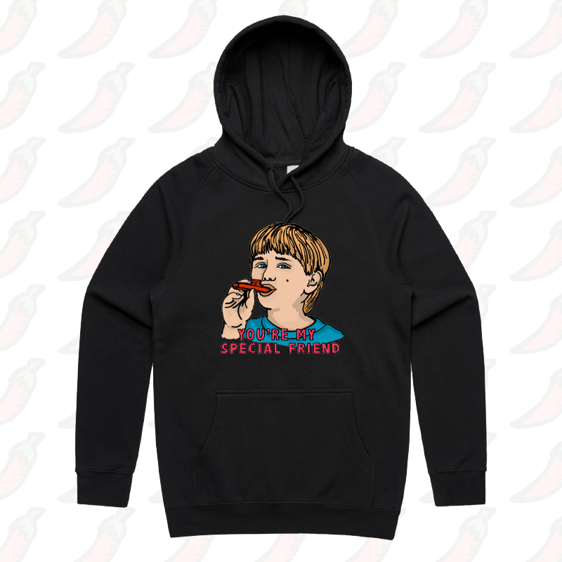 S / Black / Large Front Print Kazoo Kid ๐ถ - Unisex Hoodie