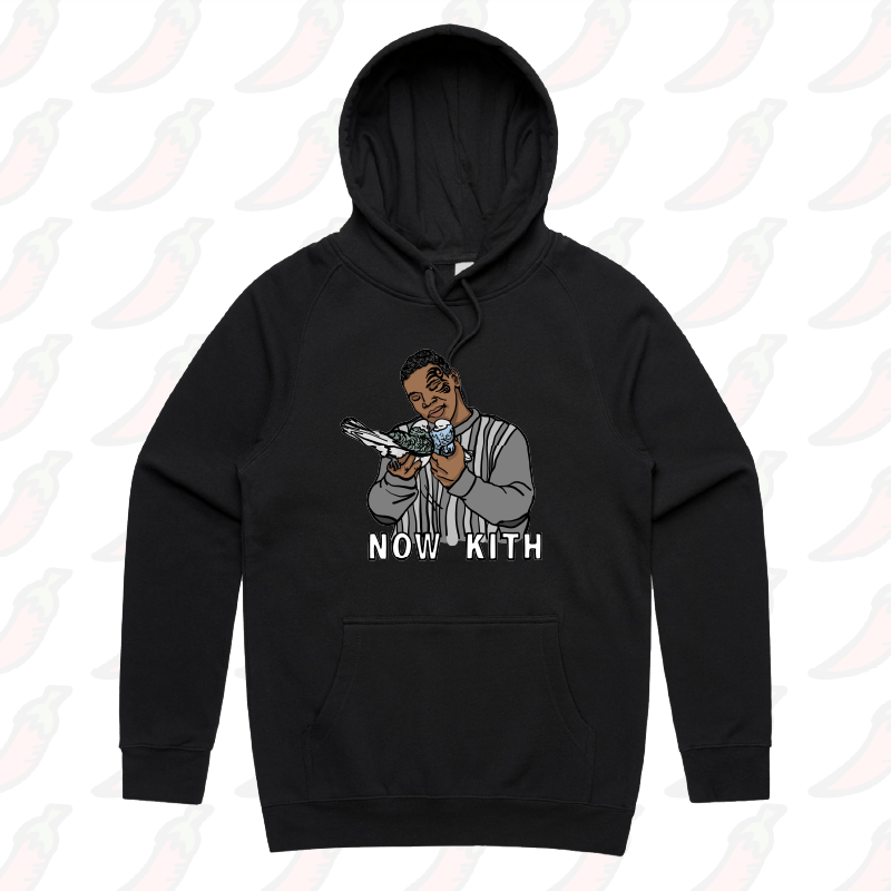 S / Black / Large Front Print Tyson Now Kith ๐๏ธ - Unisex Hoodie