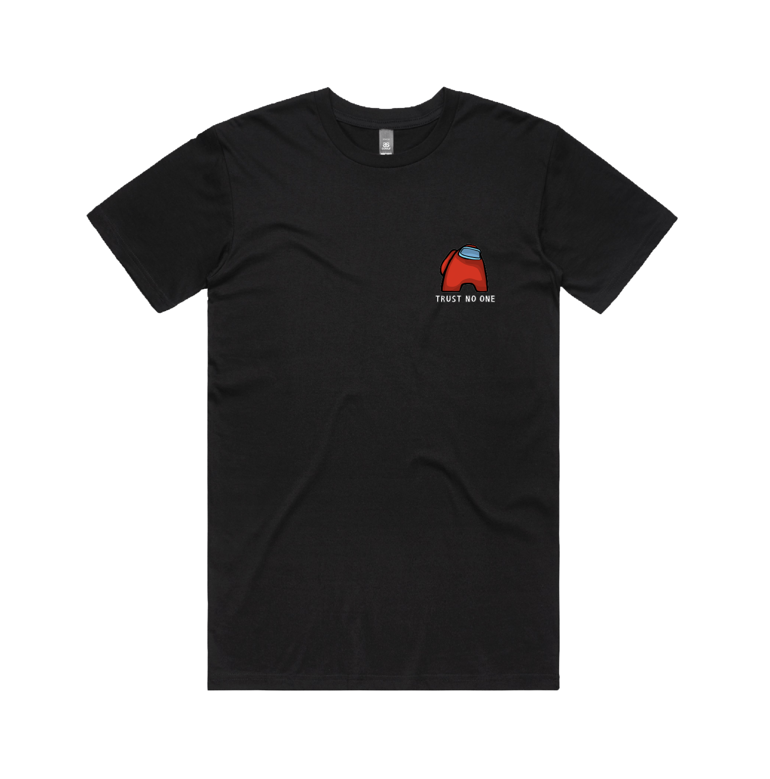 S / Black / Small Front Design Among Us ๐จโ๐ - Men's T Shirt
