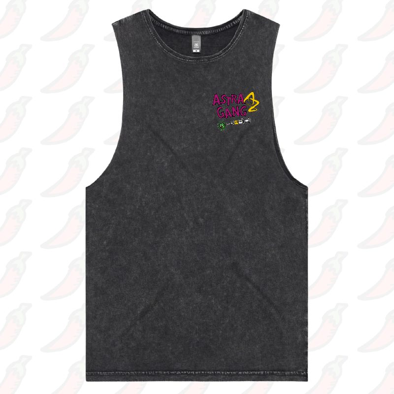 S / Black / Small Front Design Astra Gang 💉 - Tank