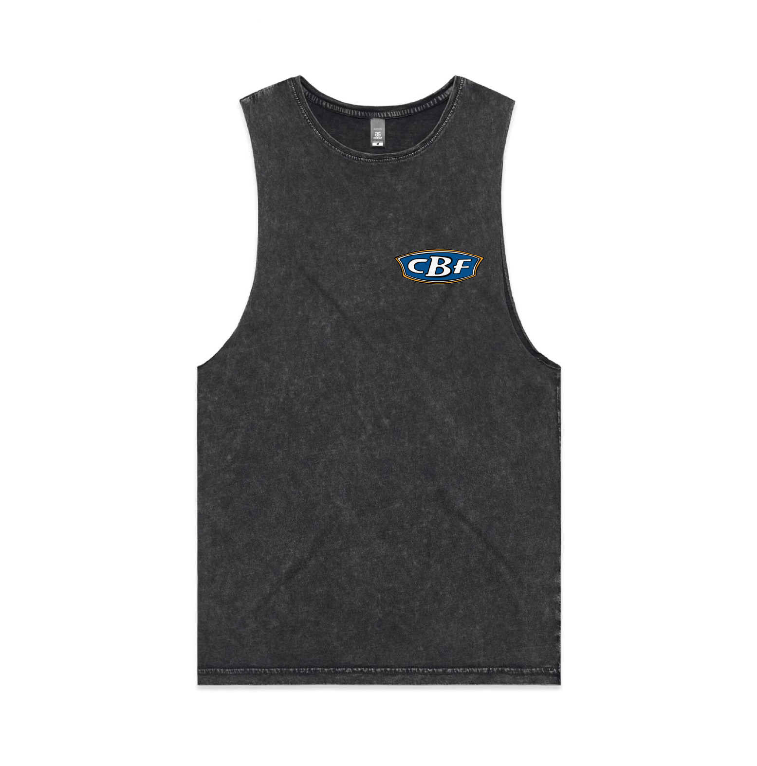 S / Black / Small Front Design CBF ⛺🚤🎣 - Tank