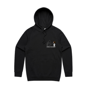 S / Black / Small Front Design Choke Me Daddy 😲 - Unisex Hoodie
