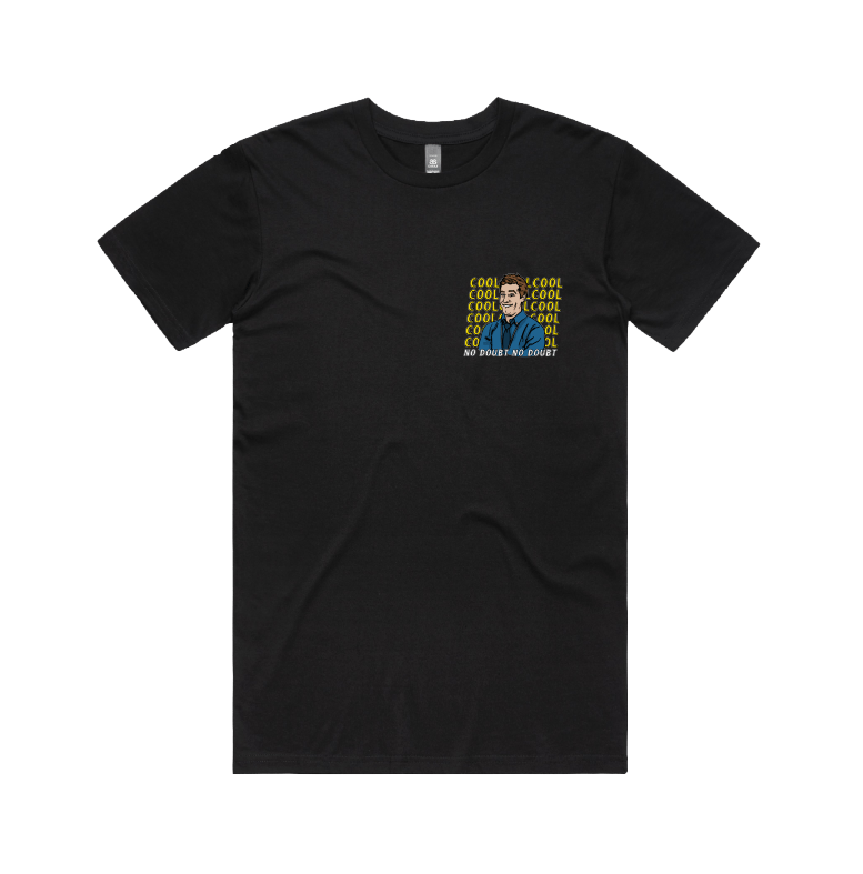 S / Black / Small Front Design Cool Cool Cool ๐ฎโโ๏ธ - Men's T Shirt