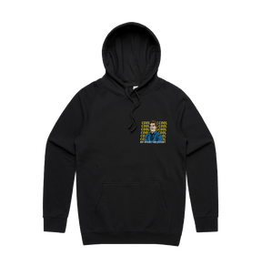 S / Black / Small Front Design Cool Cool Cool 👮‍♂️ - Unisex Hoodie