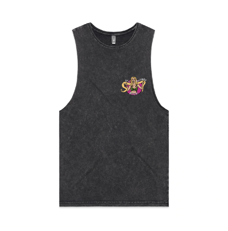 S / Black / Small Front Design It's Britney 🐍 - Tank