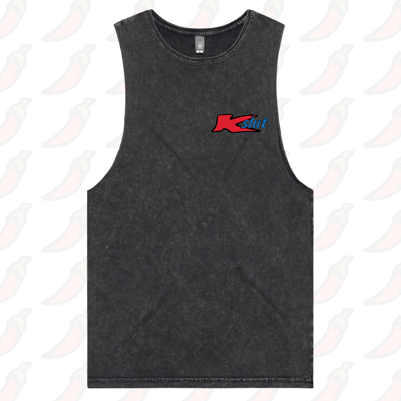 S / Black / Small Front Design Klut 🛍️ - Tank