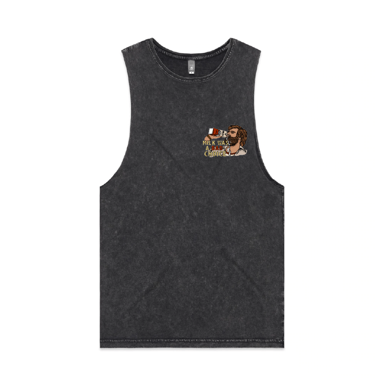S / Black / Small Front Design Milk Was A Bad Choice 🥛 - Tank