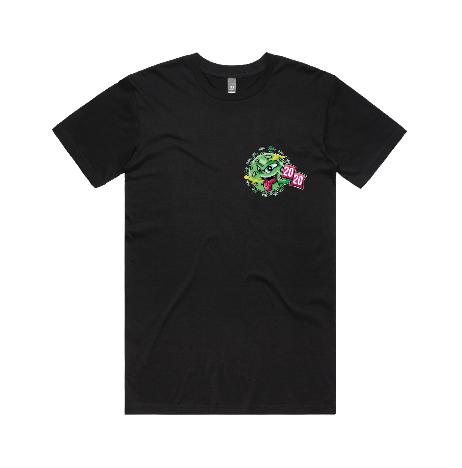 S / Black / Small Front Design Rona Rally 2020 🏳️ - Men's T Shirt