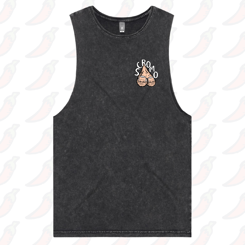 S / Black / Small Front Design Scromo ๐ฅ๐ฅ โ Tank