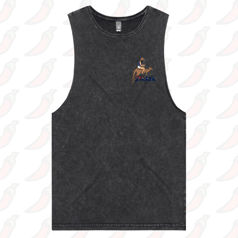 S / Black / Small Front Design Uber Roo ๐ฆ - Tank