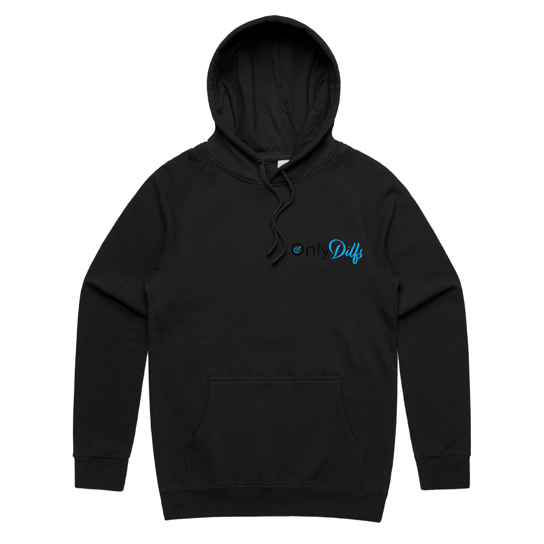 S / Black / Small Front Print Only Dilfs ๐จโ๐งโ๐ฆ๐ โ Unisex Hoodie