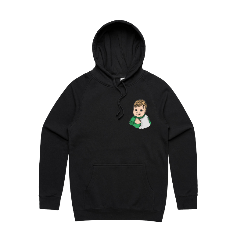S / Black / Small Front Print Success Kid ✊ - Unisex Hoodie
