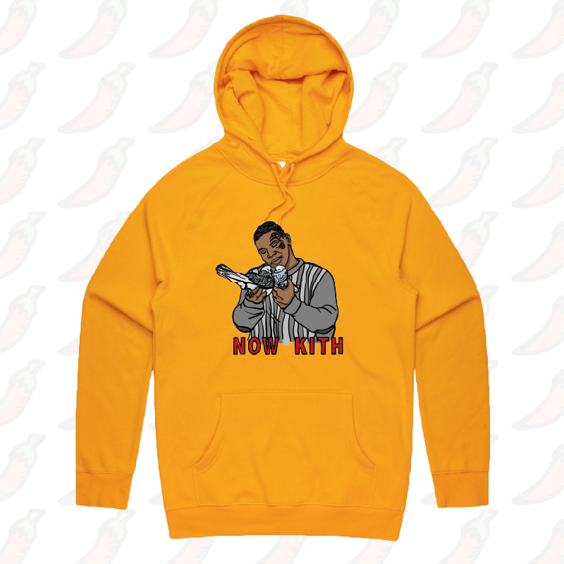 S / Gold / Large Front Print Tyson Now Kith ๐๏ธ - Unisex Hoodie