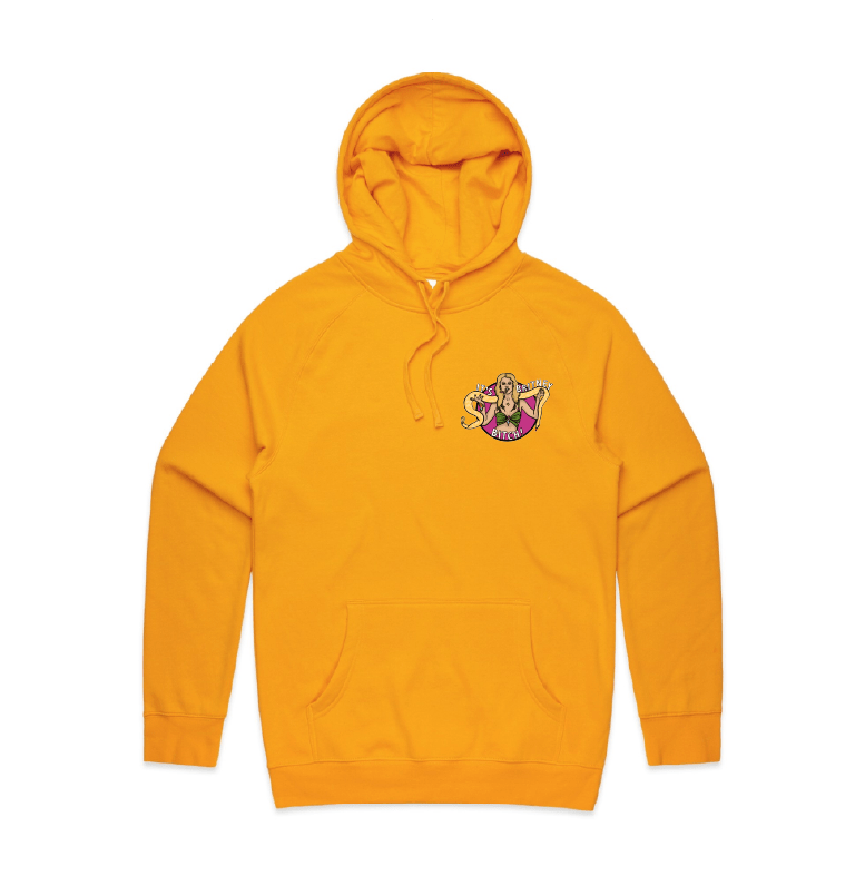 S / Gold / Small Front Design It's Britney ๐ - Unisex Hoodie