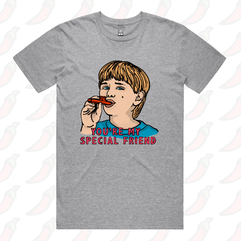 S / Grey / Large Front Design Kazoo Kid ๐ถ - Men's T Shirt