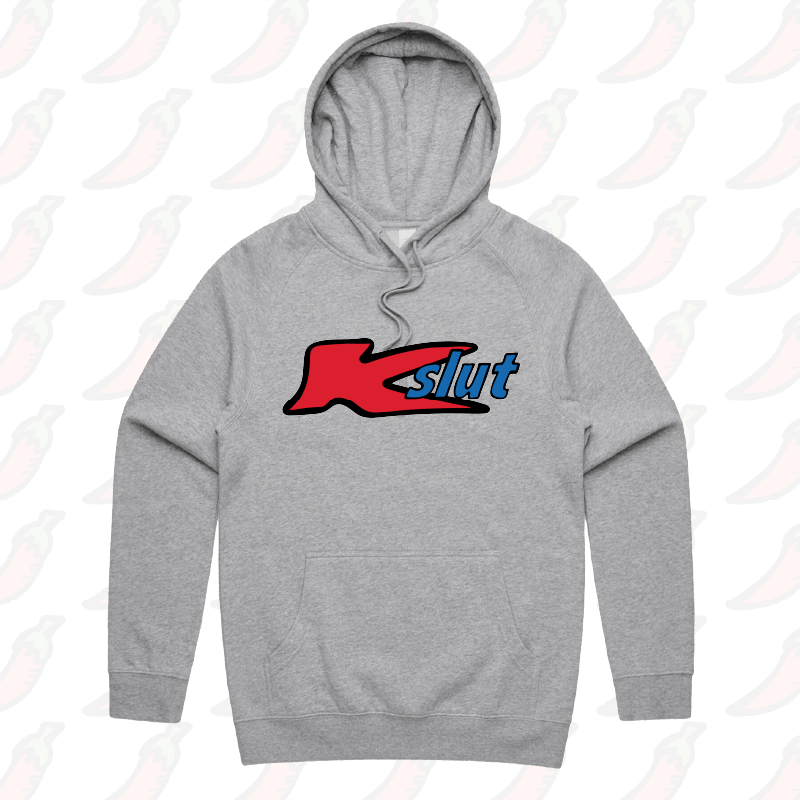 S / Grey / Large Front Print Klut 🛍️ - Unisex Hoodie