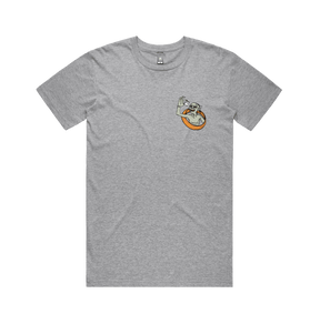 S / Grey / Small Front Design My Precious 👃🏻 - Men's T Shirt