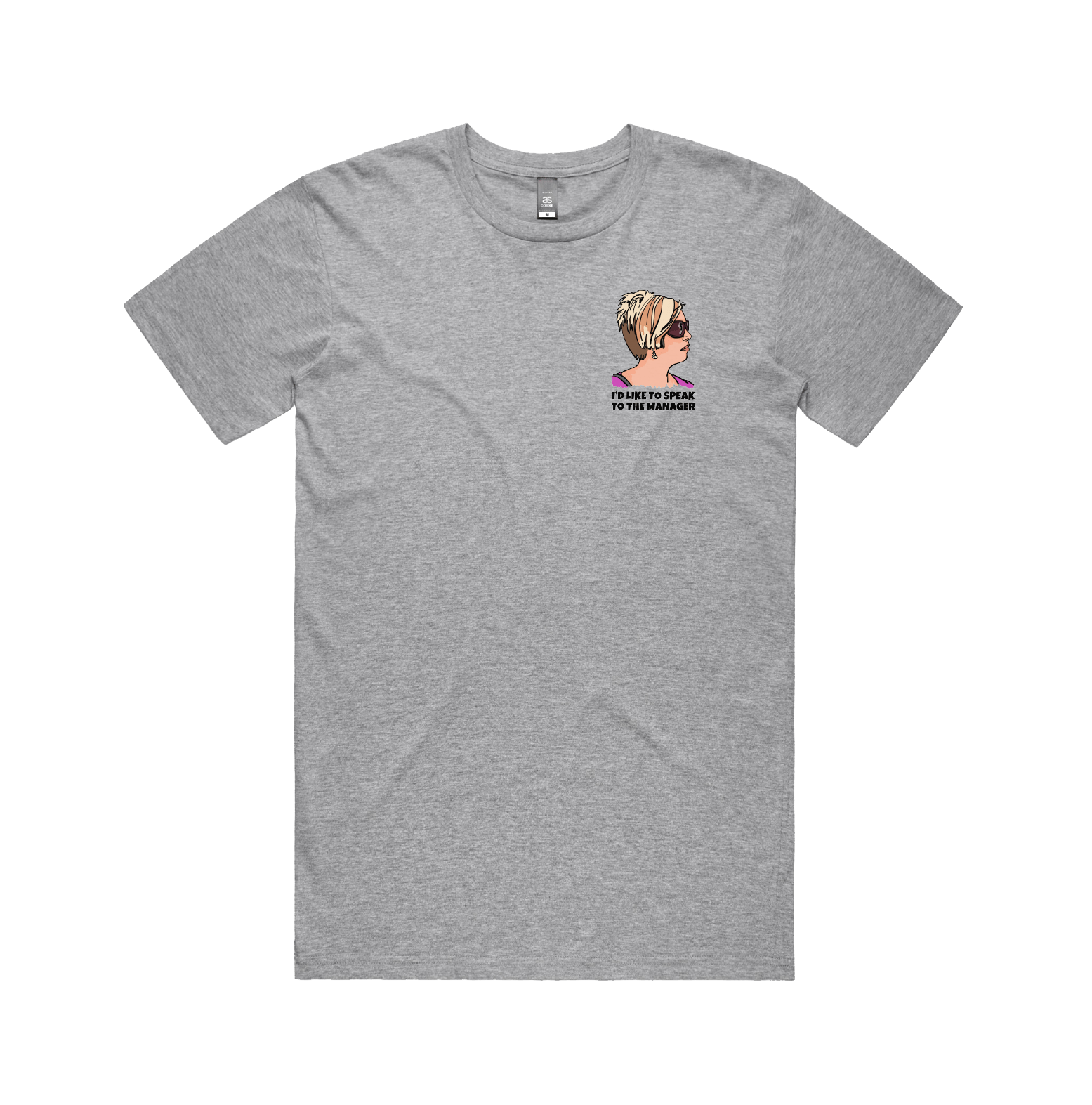 S / Grey / Small Front Design Unleash the Karen ๐ค - Men's T Shirt