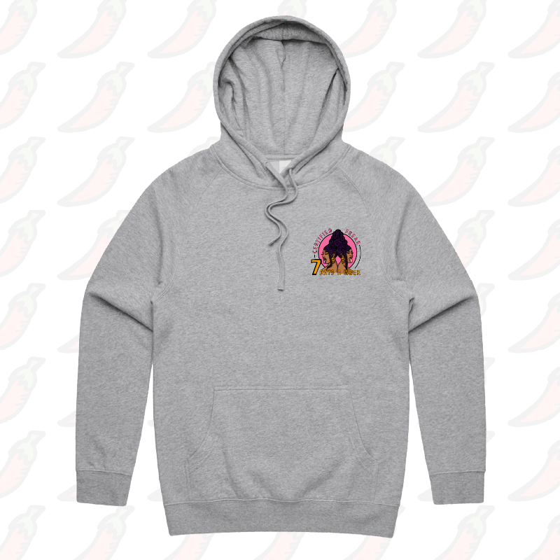 S / Grey / Small Front Design WAP 😻 - Unisex Hoodie