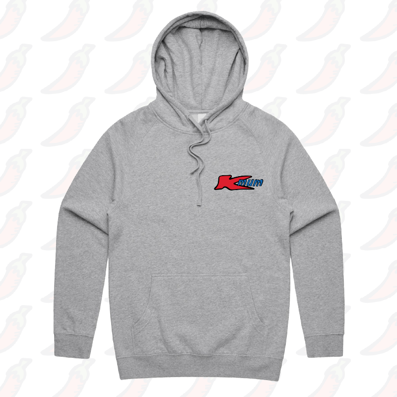 S / Grey / Small Front Print KMum 🛒 – Unisex Hoodie