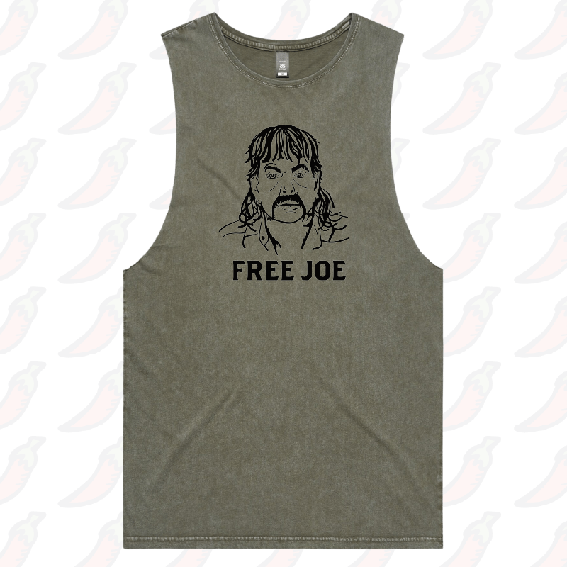 S / Moss / Large Front Design Free Joe ๐ - Tank