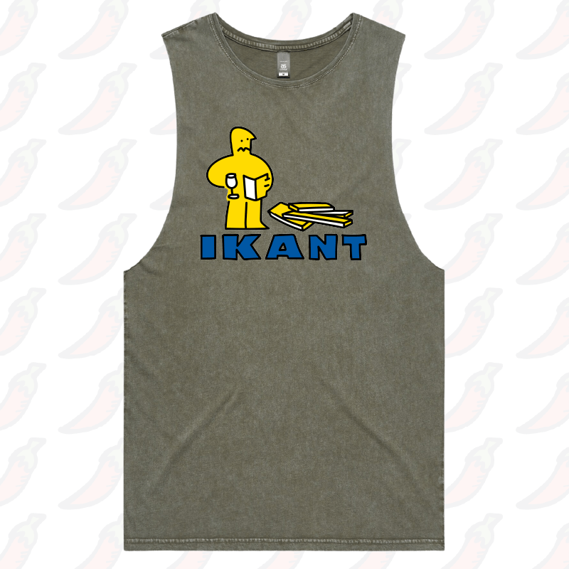 S / Moss / Large Front Design IKant ๐ช โ Tank