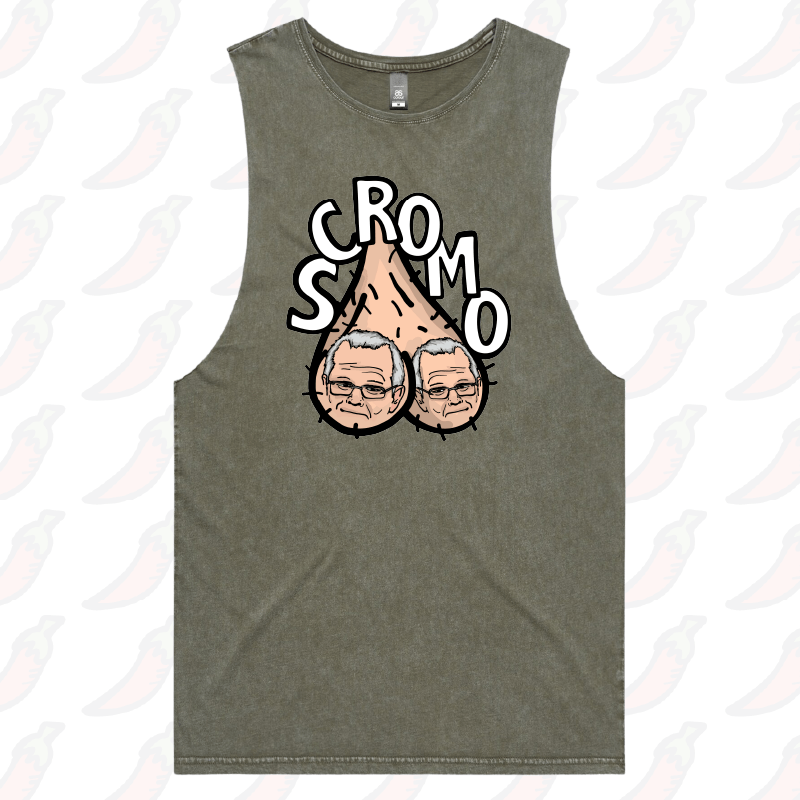 S / Moss / Large Front Design Scromo ๐ฅ๐ฅ โ Tank