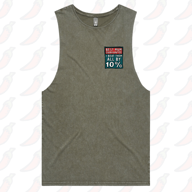 S / Moss / Small Front Design Best Mum Guarantee ๐จ - Tank