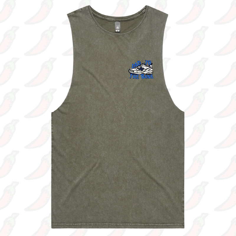 S / Moss / Small Front Design Dad To The Bone ๐ โ Tank