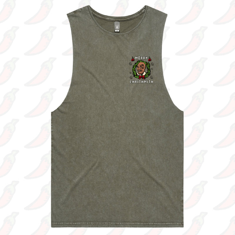 S / Moss / Small Front Design Tyson Christmas ๐ฅ - Tank