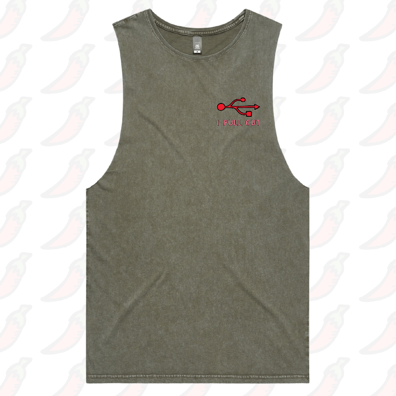 S / Moss / Small Front Design USB PULL OUT ๐ โ Tank