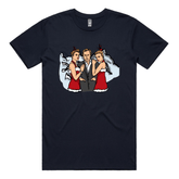 S / Navy / Large Front Design Love Actually ๐ - Men's T Shirt