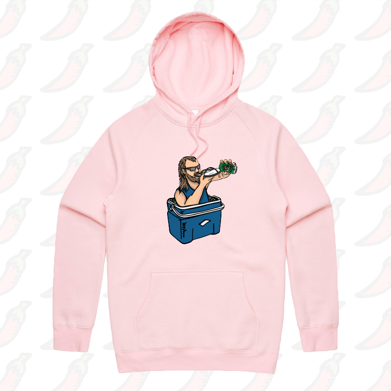 S / Pink / Large Front Print VB Shoey 🍺 - Unisex Hoodie