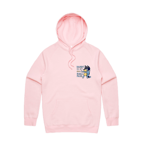 S / Pink / Small Front Design Bandit Hall Pass 🦴 - Unisex Hoodie