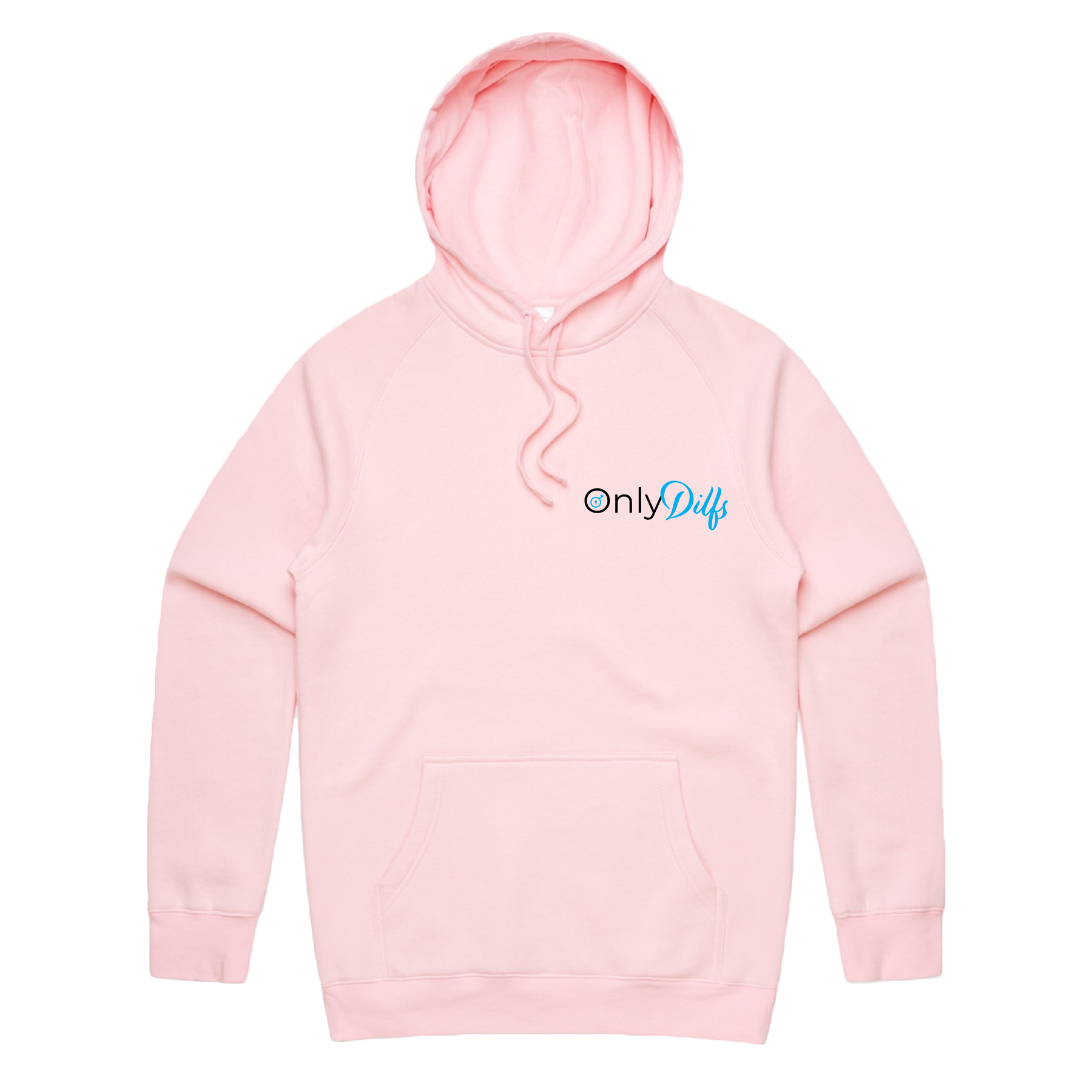 S / Pink / Small Front Print Only Dilfs ๐จโ๐งโ๐ฆ๐ โ Unisex Hoodie