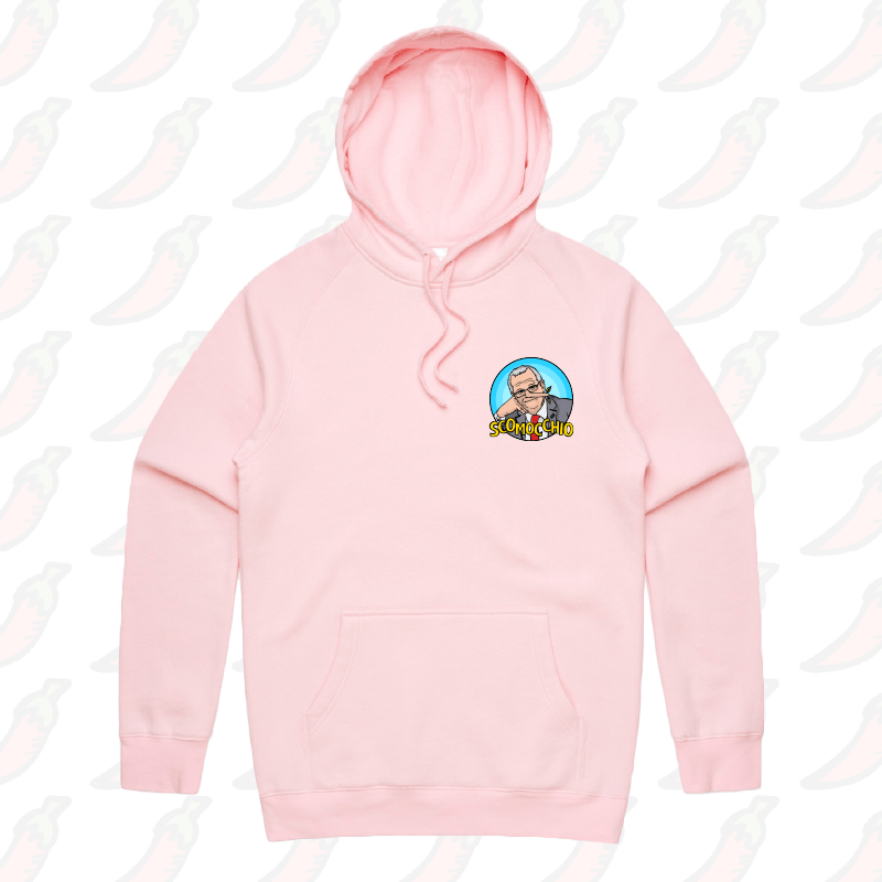 S / Pink / Small Front Print Scomocchio ๐ โ Unisex Hoodie