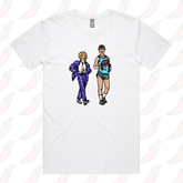 S / White / Large Front Design Kath & Kel ๐ถโโ๏ธ๐ถโโ๏ธ - Men's T Shirt