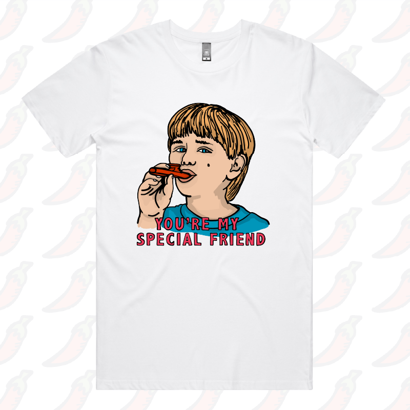 S / White / Large Front Design Kazoo Kid ๐ถ - Men's T Shirt