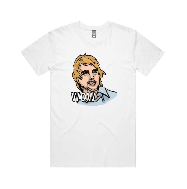 S / White / Large Front Design Wow ๐ฒ - Men's T Shirt