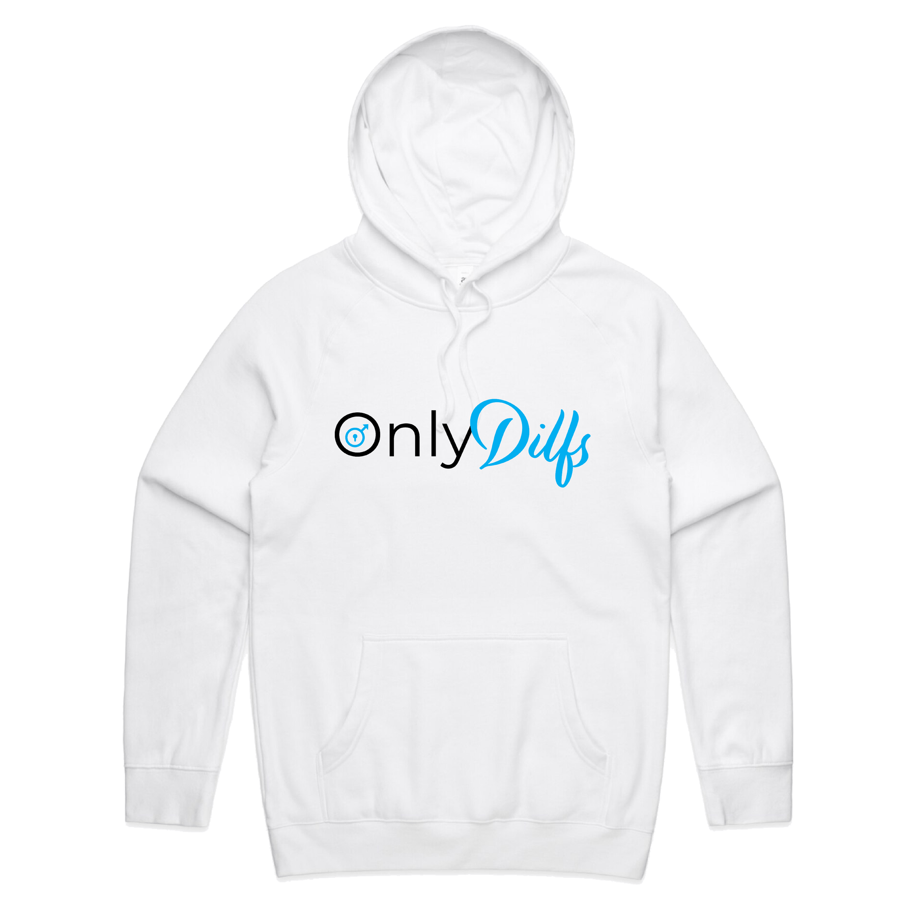 S / White / Large Front Print Only Dilfs ๐จโ๐งโ๐ฆ๐ โ Unisex Hoodie