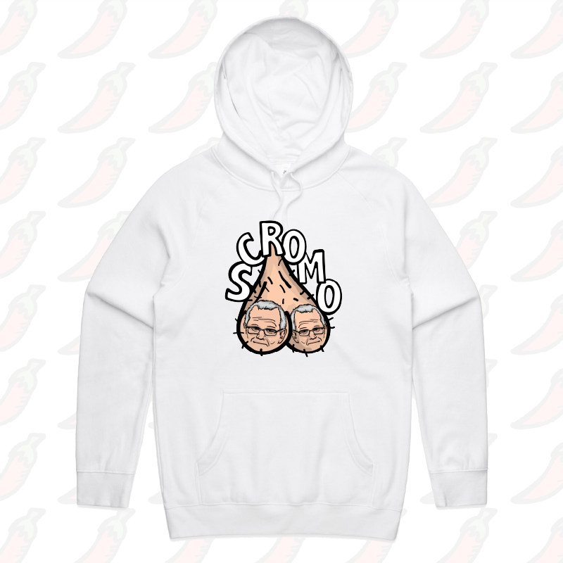 S / White / Large Front Print Scromo ๐ฅ๐ฅ  โ Unisex Hoodie