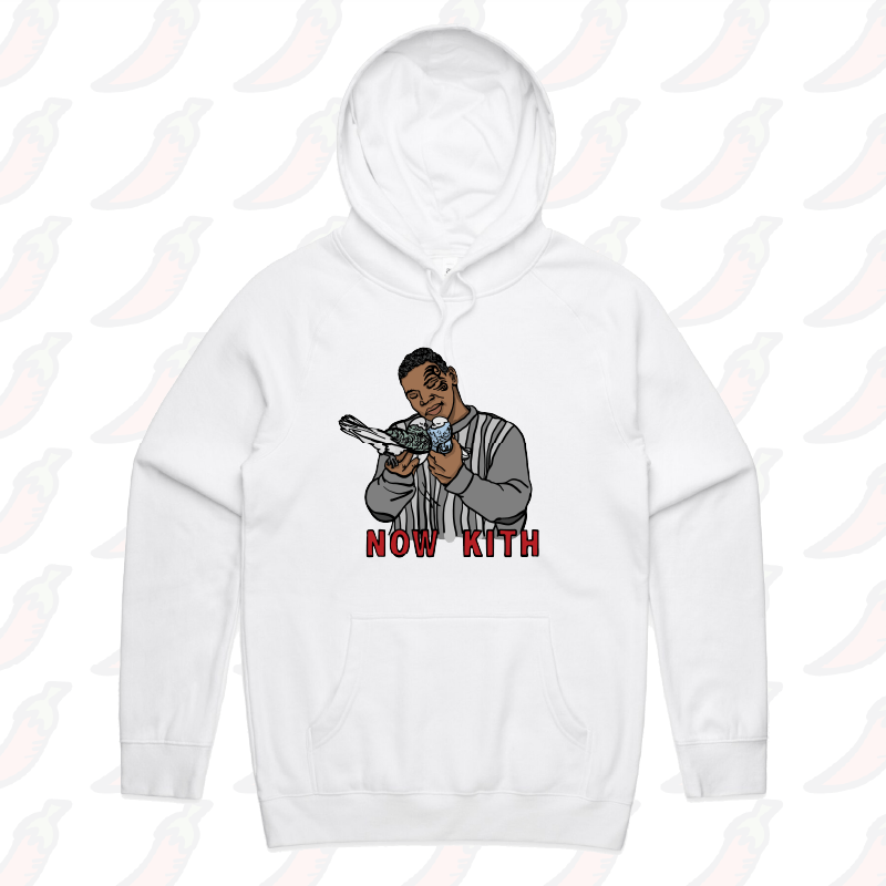 S / White / Large Front Print Tyson Now Kith ๐๏ธ - Unisex Hoodie