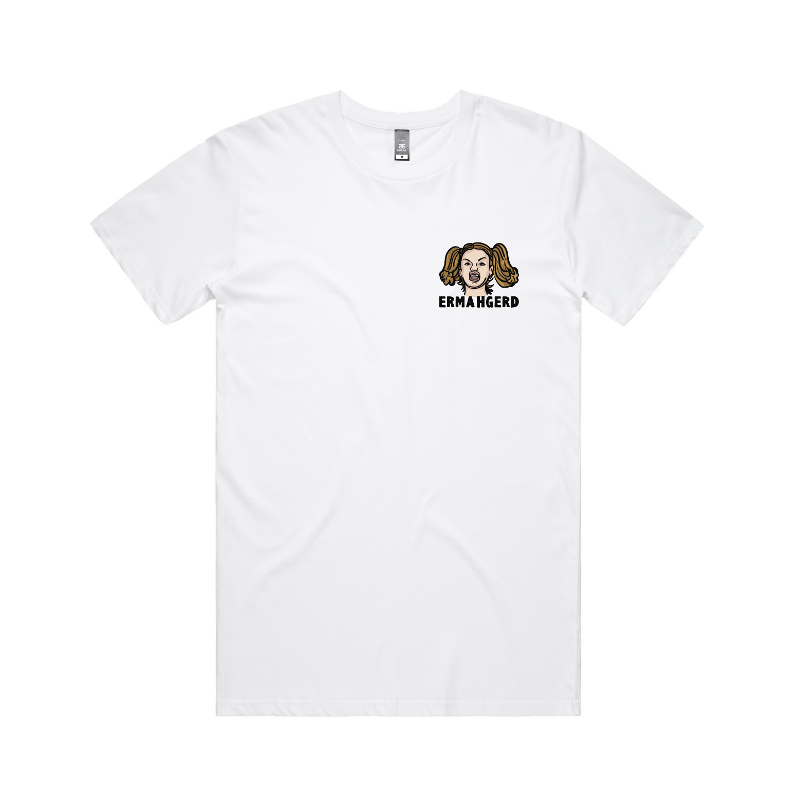 S / White / Small Front Design Ermahgerd! ๐ค - Men's T Shirt
