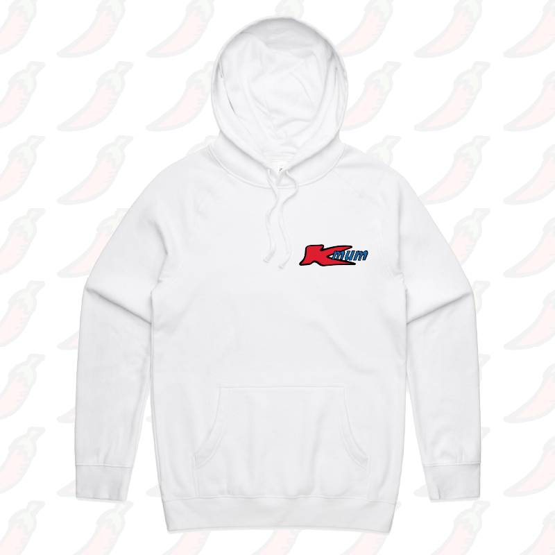 S / White / Small Front Print KMum ๐ โ Unisex Hoodie