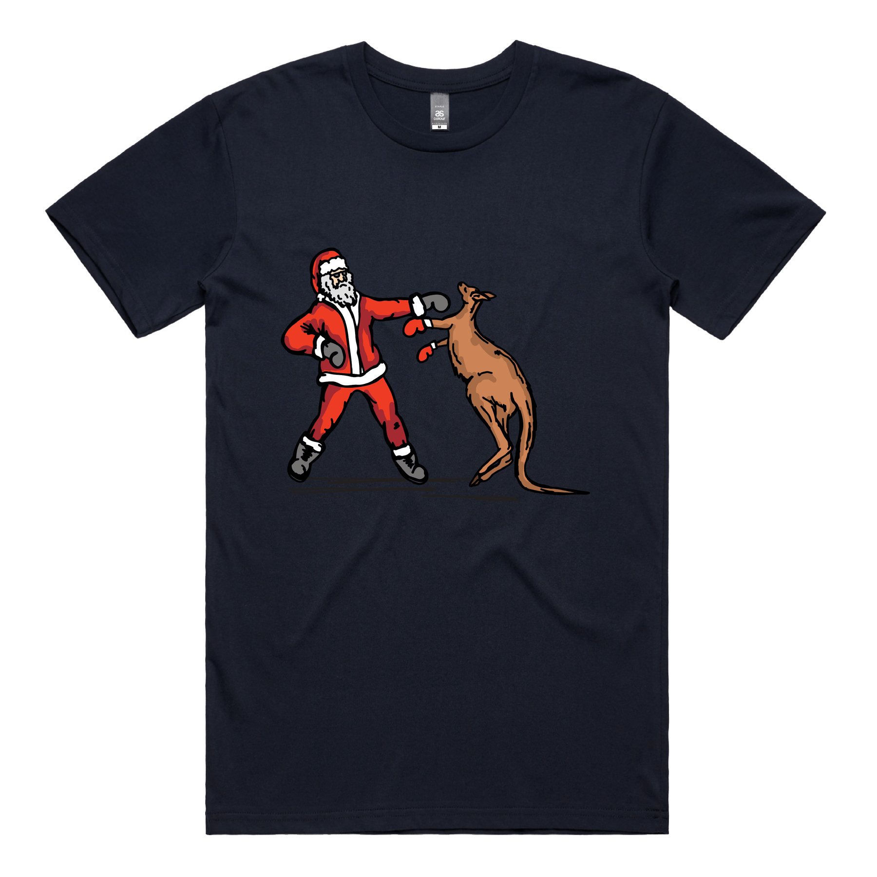 Santa Boxing Roo ๐
๐ฅ๐ฆ โ Men's T Shirt